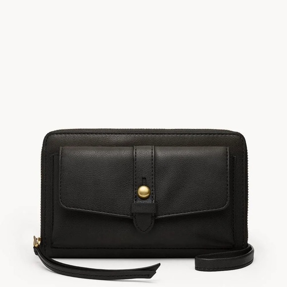 Fossil Outlet Women's Faye String Wallet Cross body Wallet - Picture 2 of 8